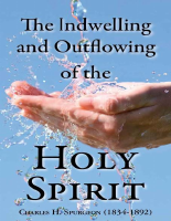 The Indwelling and Outflowing o - Charles Spurgeon.epub